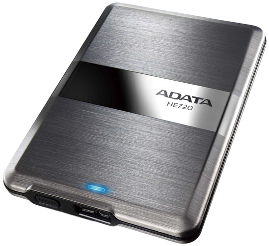ADATA DashDrive Elite HE720: самый тонкий в мире внешний HDD
